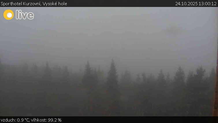 Sporthotel Kurzovní - Vysoké hole - 24.10.2025 v 13:00 Sporthotel Kurzovní - Vysoké hole - 24.10.2025 v 13:00