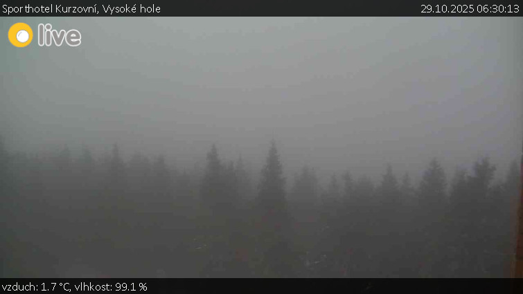 Sporthotel Kurzovní - Vysoké hole - 29.10.2025 v 06:30 Sporthotel Kurzovní - Vysoké hole - 29.10.2025 v 06:30