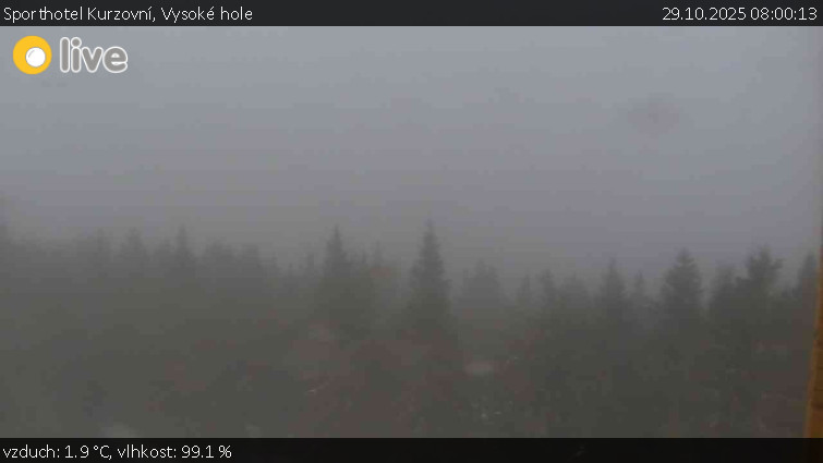 Sporthotel Kurzovní - Vysoké hole - 29.10.2025 v 08:00 Sporthotel Kurzovní - Vysoké hole - 29.10.2025 v 08:00