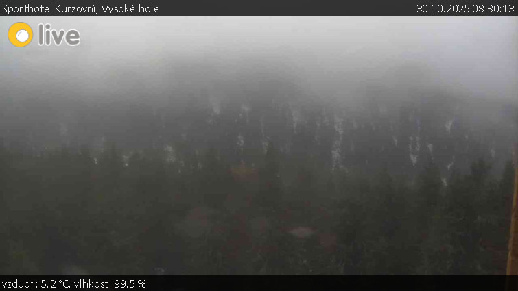 Sporthotel Kurzovní - Vysoké hole - 30.10.2025 v 08:30 Sporthotel Kurzovní - Vysoké hole - 30.10.2025 v 08:30