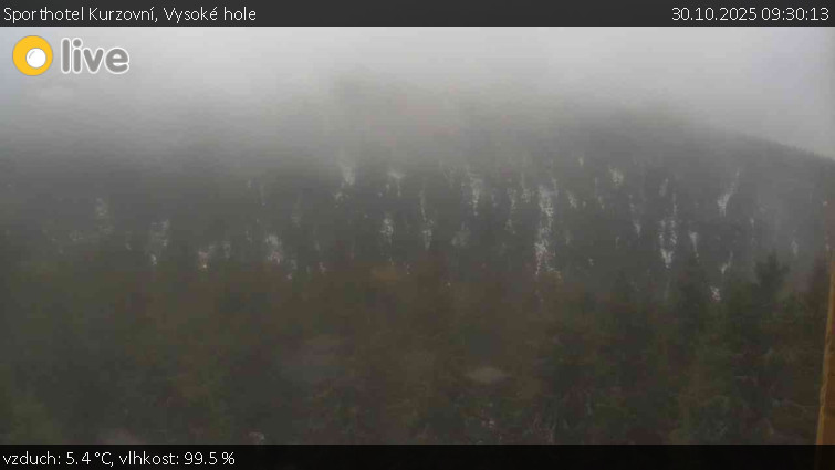 Sporthotel Kurzovní - Vysoké hole - 30.10.2025 v 09:30 Sporthotel Kurzovní - Vysoké hole - 30.10.2025 v 09:30