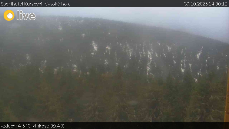 Sporthotel Kurzovní - Vysoké hole - 30.10.2025 v 14:00 Sporthotel Kurzovní - Vysoké hole - 30.10.2025 v 14:00