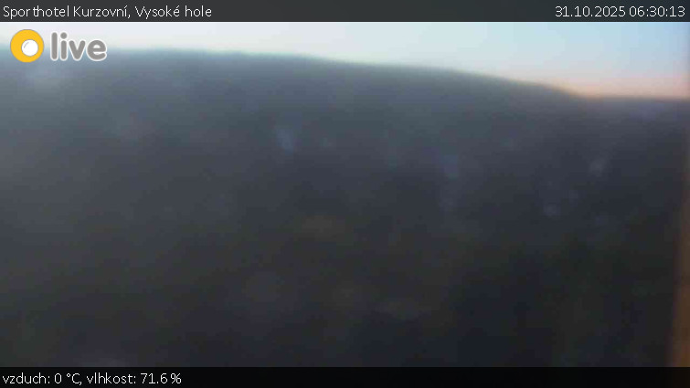 Sporthotel Kurzovní - Vysoké hole - 31.10.2025 v 06:30 Sporthotel Kurzovní - Vysoké hole - 31.10.2025 v 06:30