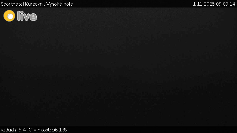 Sporthotel Kurzovní - Vysoké hole - 1.11.2025 v 06:00 Sporthotel Kurzovní - Vysoké hole - 1.11.2025 v 06:00