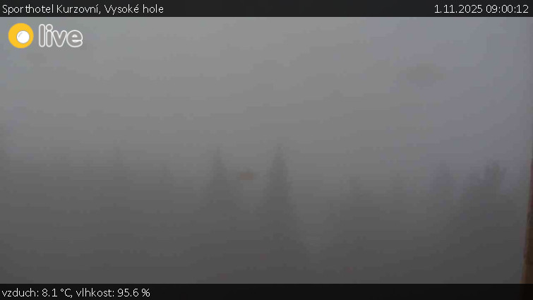 Sporthotel Kurzovní - Vysoké hole - 1.11.2025 v 09:00 Sporthotel Kurzovní - Vysoké hole - 1.11.2025 v 09:00