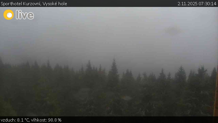 Sporthotel Kurzovní - Vysoké hole - 2.11.2025 v 07:30 Sporthotel Kurzovní - Vysoké hole - 2.11.2025 v 07:30