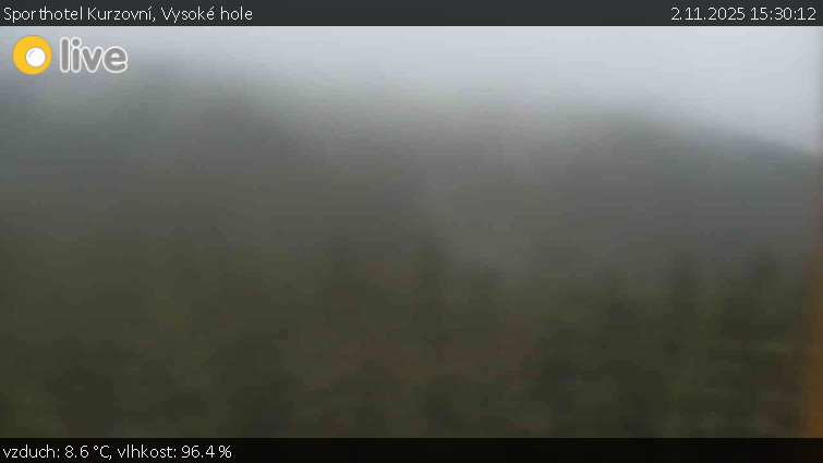 Sporthotel Kurzovní - Vysoké hole - 2.11.2025 v 15:30 Sporthotel Kurzovní - Vysoké hole - 2.11.2025 v 15:30