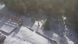 Přístup na běžeckou trať