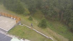 Přístup na běžeckou trať