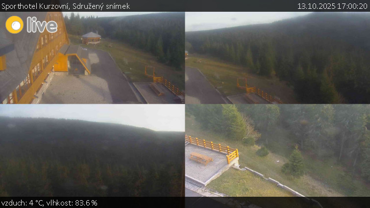 Sporthotel Kurzovní - Sdružený snímek - 13.10.2025 v 17:00 Sporthotel Kurzovní - Sdružený snímek - 13.10.2025 v 17:00