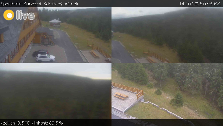 Sporthotel Kurzovní - Sdružený snímek - 14.10.2025 v 07:30 Sporthotel Kurzovní - Sdružený snímek - 14.10.2025 v 07:30