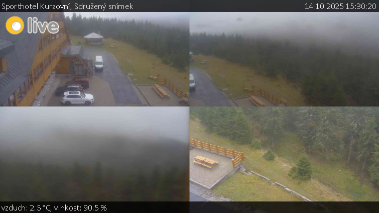 Sporthotel Kurzovní - Sdružený snímek - 14.10.2025 v 15:30 Sporthotel Kurzovní - Sdružený snímek - 14.10.2025 v 15:30