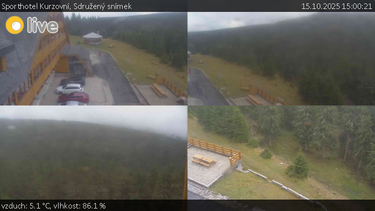 Sporthotel Kurzovní - Sdružený snímek - 15.10.2025 v 15:00 Sporthotel Kurzovní - Sdružený snímek - 15.10.2025 v 15:00