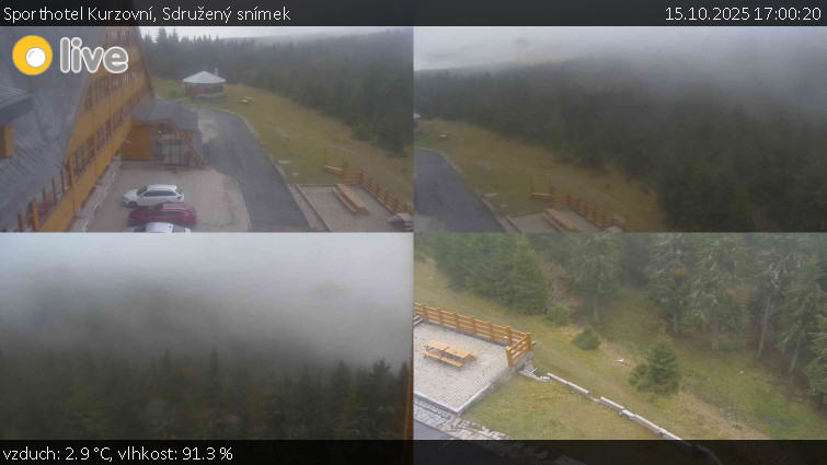 Sporthotel Kurzovní - Sdružený snímek - 15.10.2025 v 17:00 Sporthotel Kurzovní - Sdružený snímek - 15.10.2025 v 17:00