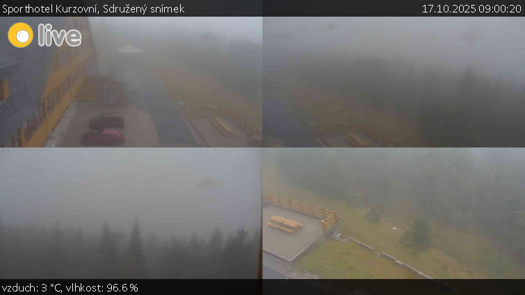 Sporthotel Kurzovní - Sdružený snímek - 17.10.2025 v 09:00 Sporthotel Kurzovní - Sdružený snímek - 17.10.2025 v 09:00
