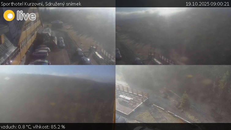 Sporthotel Kurzovní - Sdružený snímek - 19.10.2025 v 09:00 Sporthotel Kurzovní - Sdružený snímek - 19.10.2025 v 09:00