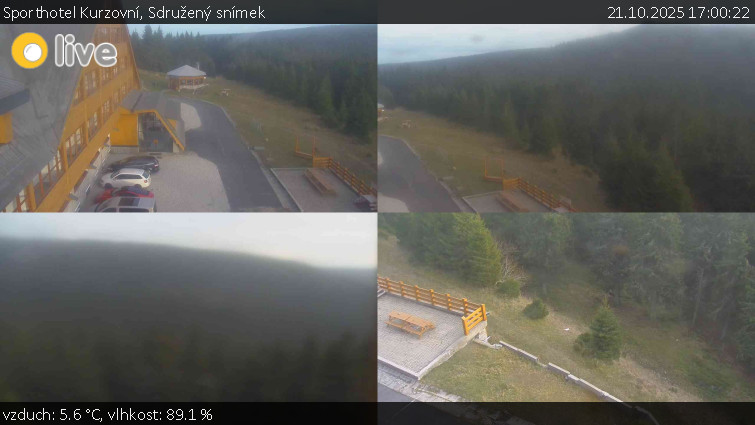 Sporthotel Kurzovní - Sdružený snímek - 21.10.2025 v 17:00 Sporthotel Kurzovní - Sdružený snímek - 21.10.2025 v 17:00
