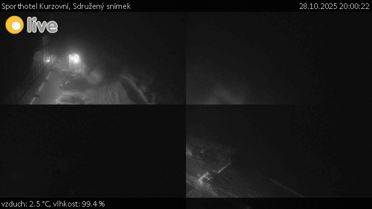 Sporthotel Kurzovní - Sdružený snímek - 28.10.2025 v 20:00 Sporthotel Kurzovní - Sdružený snímek - 28.10.2025 v 20:00