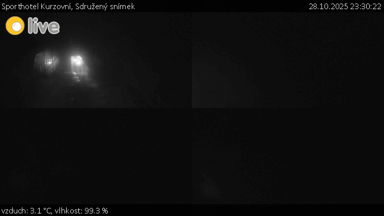 Sporthotel Kurzovní - Sdružený snímek - 28.10.2025 v 23:30 Sporthotel Kurzovní - Sdružený snímek - 28.10.2025 v 23:30