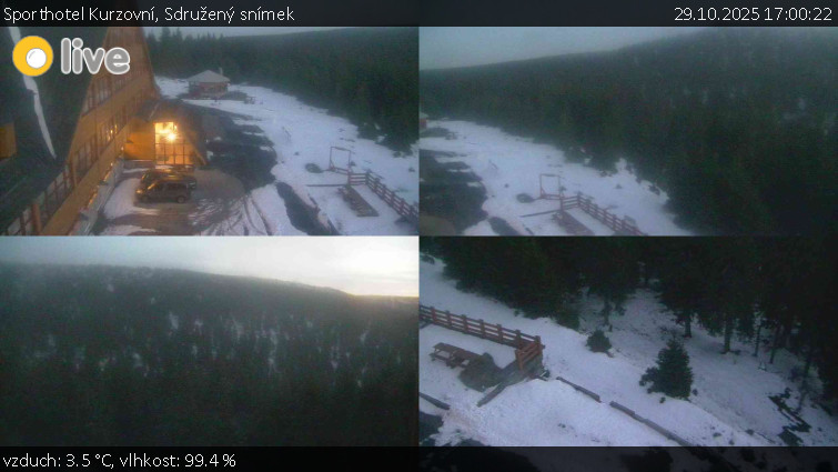 Sporthotel Kurzovní - Sdružený snímek - 29.10.2025 v 17:00 Sporthotel Kurzovní - Sdružený snímek - 29.10.2025 v 17:00