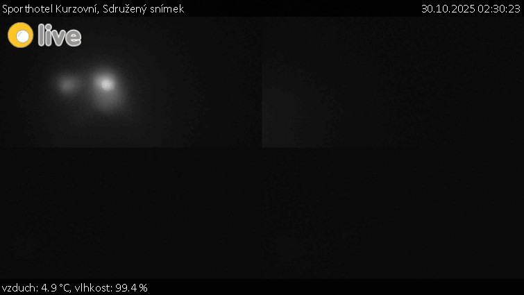 Sporthotel Kurzovní - Sdružený snímek - 30.10.2025 v 02:30 Sporthotel Kurzovní - Sdružený snímek - 30.10.2025 v 02:30