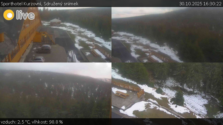 Sporthotel Kurzovní - Sdružený snímek - 30.10.2025 v 16:30 Sporthotel Kurzovní - Sdružený snímek - 30.10.2025 v 16:30