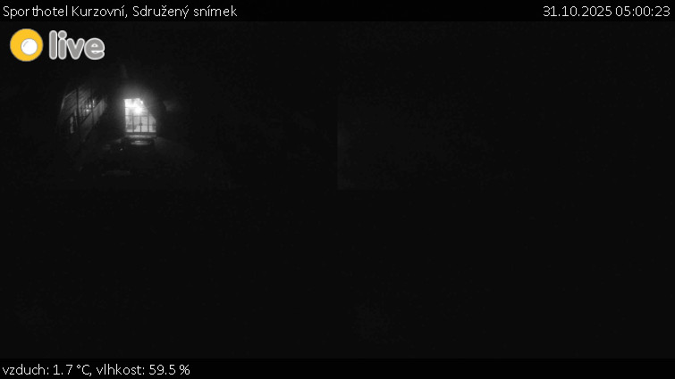 Sporthotel Kurzovní - Sdružený snímek - 31.10.2025 v 05:00 Sporthotel Kurzovní - Sdružený snímek - 31.10.2025 v 05:00