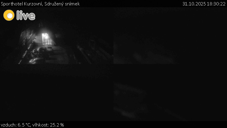Sporthotel Kurzovní - Sdružený snímek - 31.10.2025 v 18:30 Sporthotel Kurzovní - Sdružený snímek - 31.10.2025 v 18:30
