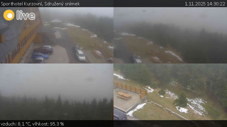 Sporthotel Kurzovní - Sdružený snímek - 1.11.2025 v 14:30 Sporthotel Kurzovní - Sdružený snímek - 1.11.2025 v 14:30