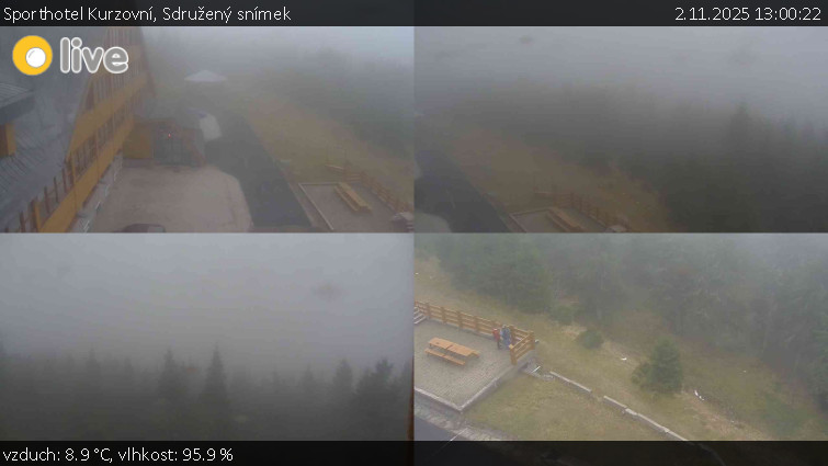 Sporthotel Kurzovní - Sdružený snímek - 2.11.2025 v 13:00 Sporthotel Kurzovní - Sdružený snímek - 2.11.2025 v 13:00