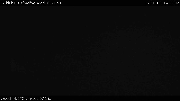 Ski klub RD Rýmařov - Areál ski klubu - 16.10.2025 v 04:30 Ski klub RD Rýmařov - Areál ski klubu - 16.10.2025 v 04:30