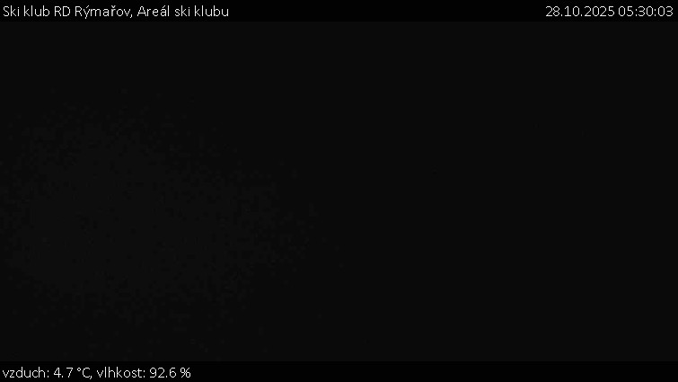 Ski klub RD Rýmařov - Areál ski klubu - 28.10.2025 v 05:30 Ski klub RD Rýmařov - Areál ski klubu - 28.10.2025 v 05:30