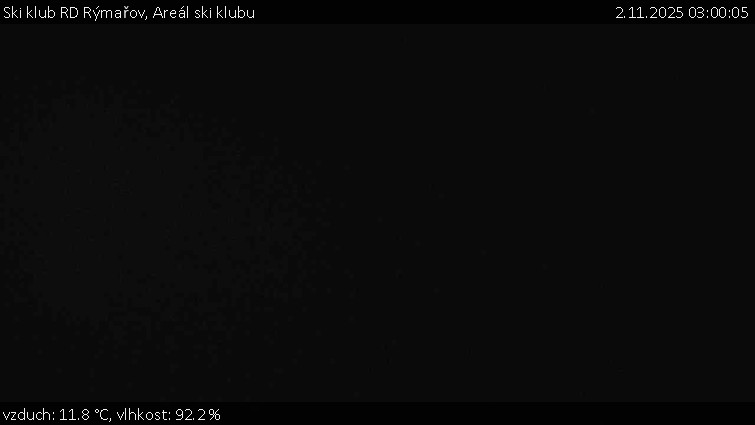 Ski klub RD Rýmařov - Areál ski klubu - 2.11.2025 v 03:00 Ski klub RD Rýmařov - Areál ski klubu - 2.11.2025 v 03:00