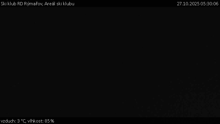 Ski klub RD Rýmařov - Areál ski klubu - 27.10.2025 v 05:30 Ski klub RD Rýmařov - Areál ski klubu - 27.10.2025 v 05:30