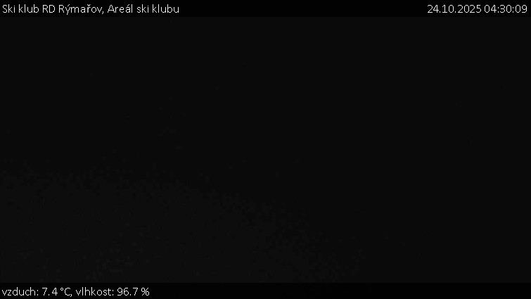 Ski klub RD Rýmařov - Areál ski klubu - 24.10.2025 v 04:30 Ski klub RD Rýmařov - Areál ski klubu - 24.10.2025 v 04:30