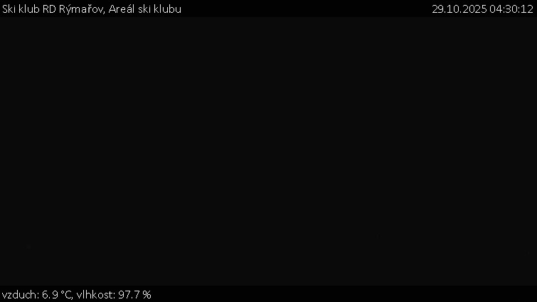 Ski klub RD Rýmařov - Areál ski klubu - 29.10.2025 v 04:30 Ski klub RD Rýmařov - Areál ski klubu - 29.10.2025 v 04:30