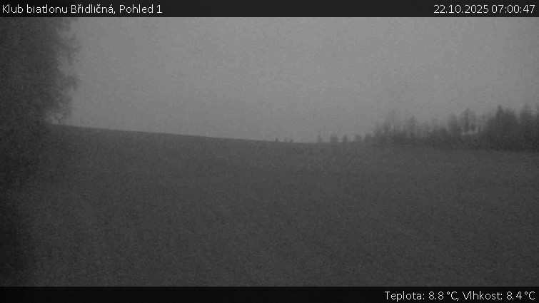 Klub biatlonu Břidličná - Pohled 1 - 22.10.2025 v 07:00 Klub biatlonu Břidličná - Pohled 1 - 22.10.2025 v 07:00