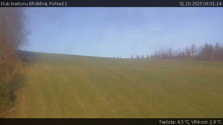 Klub biatlonu Břidličná - Pohled 1 - 31.10.2025 v 08:31 Klub biatlonu Břidličná - Pohled 1 - 31.10.2025 v 08:31