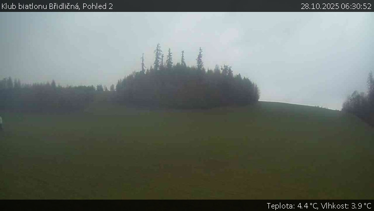 Klub biatlonu Břidličná - Pohled 2 - 28.10.2025 v 06:30 Klub biatlonu Břidličná - Pohled 2 - 28.10.2025 v 06:30