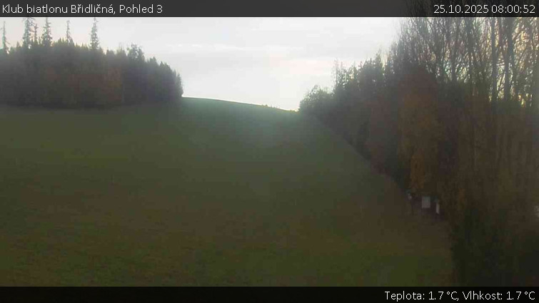 Klub biatlonu Břidličná - Pohled 3 - 25.10.2025 v 08:00 Klub biatlonu Břidličná - Pohled 3 - 25.10.2025 v 08:00
