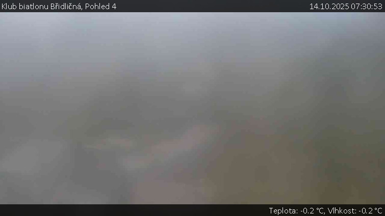 Klub biatlonu Břidličná - Pohled 4 - 14.10.2025 v 07:30 Klub biatlonu Břidličná - Pohled 4 - 14.10.2025 v 07:30