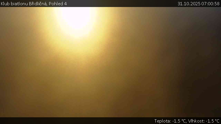 Klub biatlonu Břidličná - Pohled 4 - 31.10.2025 v 07:00 Klub biatlonu Břidličná - Pohled 4 - 31.10.2025 v 07:00