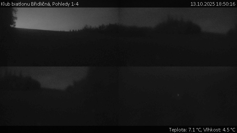 Klub biatlonu Břidličná - Pohledy 1-4 - 13.10.2025 v 18:50 Klub biatlonu Břidličná - Pohledy 1-4 - 13.10.2025 v 18:50