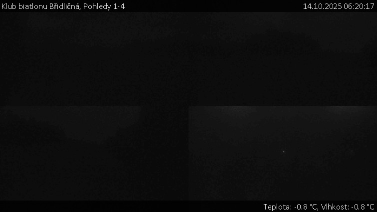 Klub biatlonu Břidličná - Pohledy 1-4 - 14.10.2025 v 06:20 Klub biatlonu Břidličná - Pohledy 1-4 - 14.10.2025 v 06:20