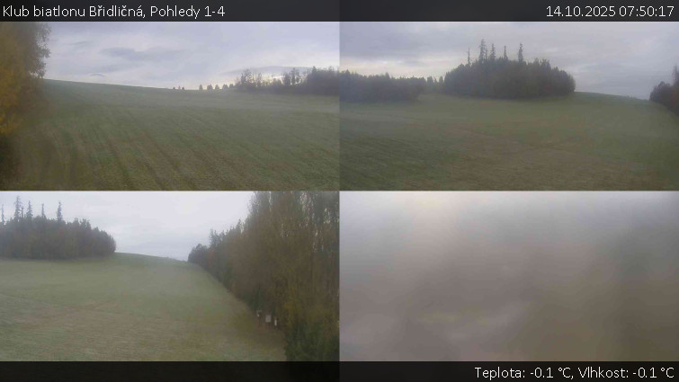 Klub biatlonu Břidličná - Pohledy 1-4 - 14.10.2025 v 07:50 Klub biatlonu Břidličná - Pohledy 1-4 - 14.10.2025 v 07:50