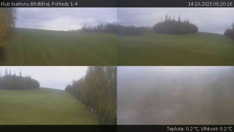 Klub biatlonu Břidličná - Pohledy 1-4 - 14.10.2025 v 08:20 Klub biatlonu Břidličná - Pohledy 1-4 - 14.10.2025 v 08:20