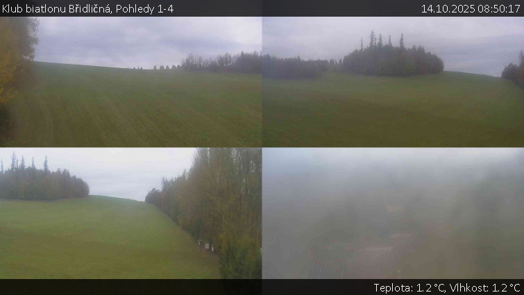 Klub biatlonu Břidličná - Pohledy 1-4 - 14.10.2025 v 08:50 Klub biatlonu Břidličná - Pohledy 1-4 - 14.10.2025 v 08:50
