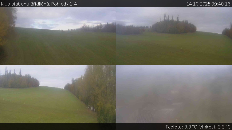 Klub biatlonu Břidličná - Pohledy 1-4 - 14.10.2025 v 09:40 Klub biatlonu Břidličná - Pohledy 1-4 - 14.10.2025 v 09:40
