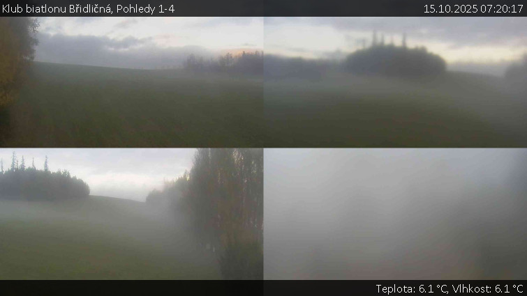Klub biatlonu Břidličná - Pohledy 1-4 - 15.10.2025 v 07:20 Klub biatlonu Břidličná - Pohledy 1-4 - 15.10.2025 v 07:20