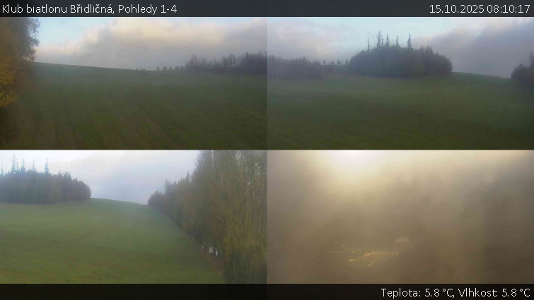 Klub biatlonu Břidličná - Pohledy 1-4 - 15.10.2025 v 08:10 Klub biatlonu Břidličná - Pohledy 1-4 - 15.10.2025 v 08:10